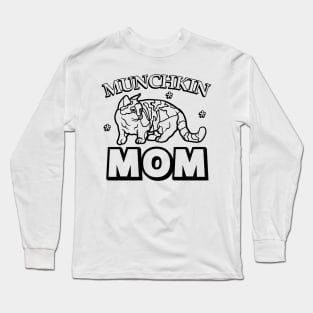 Munchkin Cat Mom Long Sleeve T-Shirt